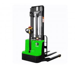 Штабелер самоходный 1,5 т 3,3 м TOR WSS15H-3300SC PRO Li-ion 24/60 В/Ач раздвижные вилы, опоры арт. 1050428