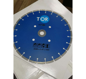 Диск по бетону для швонарезчиков HQR500A-2 (E) 350Dx3,6Tx50H (Cutter Disc 350 mm) арт. 1019723
