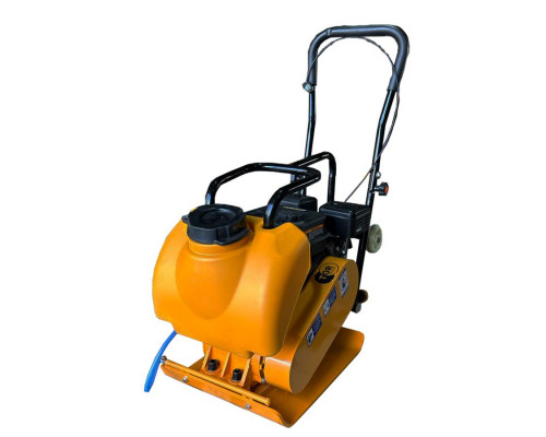 Виброплита 55 кг, 15кН (Loncin), бак, колесный комплект TOR C-60