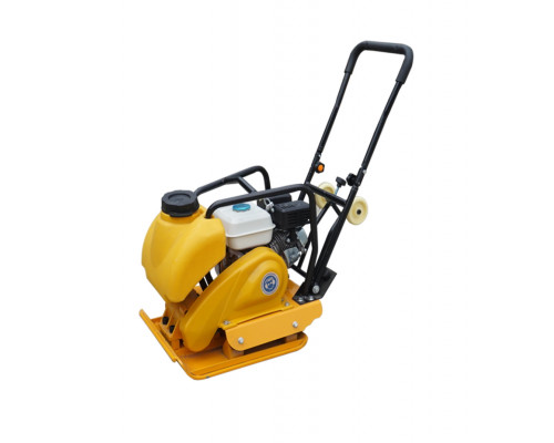 Виброплита 65 кг, 15 кН (Loncin), бак, колесный комплект TOR C-60Т