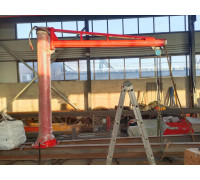 Кран консольный поворотный ручной TOR PSJ34050 500 кг, высота 3 м, стрела 4 м