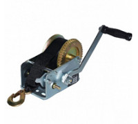 Лебедка ручная барабанная с лентой  0,5т 20 м оцинкованная TOR LHW односкоростная